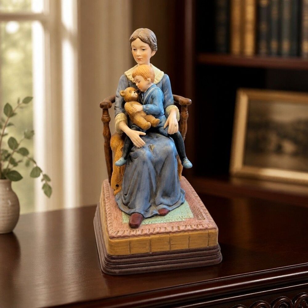 Musical Bedtime Figure By Norman Rockwell Museum 1985 (Pre-Owned)